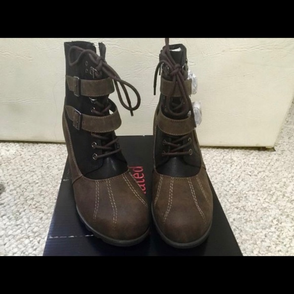 hermione leather bootie